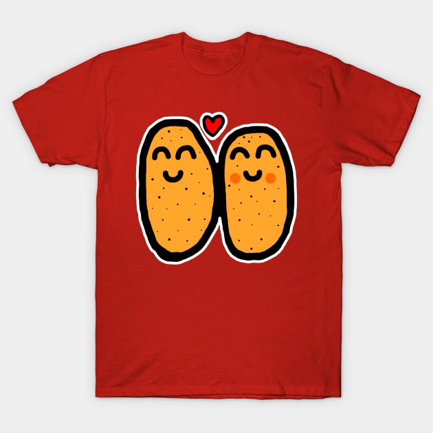 Two Potatoes T-Shirt by Graograman